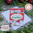 Handcrafted Teacher Christmas Coffee Cup Pull-Out Gift Card Holder | Unique Holiday Season Gift Giving for Coffee Lovers Hot on Sale