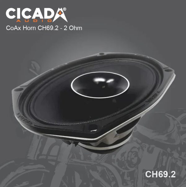 CICADA AUDIO CH69 PRO COAXIAL HORN SPEAKER 6X9  (2Ω AND 4Ω) Online