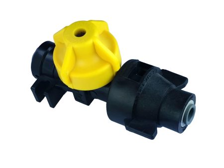 Quick TeeJet - Push-to-Connect Nozzle Body Cap Assembly - QJ98595-1 4-2 - 1 4  O.D. Tubing with 2 Lb Check Online Sale