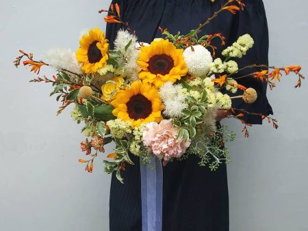 Sunflower Bridal Bouquet Online Hot Sale