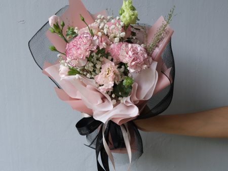 Lisianthus Carnation Smallie Bouquet Discount