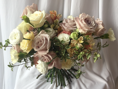 Quicksand Rose Bridal Bouquet Hot on Sale