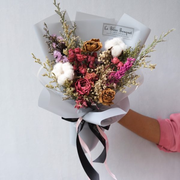 Everlasting Dried Flower Smallie Bouquet 2nd Collection Online Sale