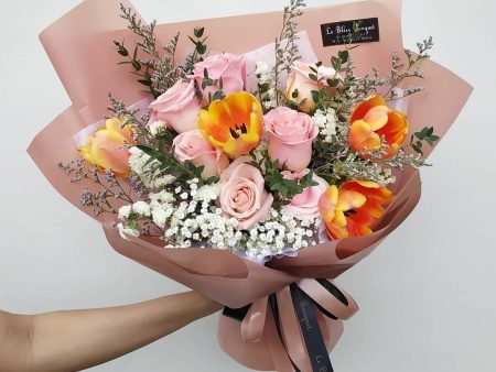 Tulip Ad Rem Hermosa Bouquet Online Sale