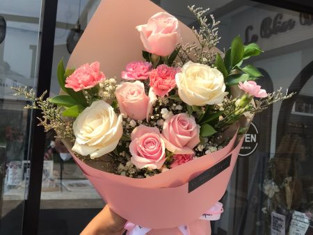 Sweet Pink Cone Smallie Bouquet For Cheap