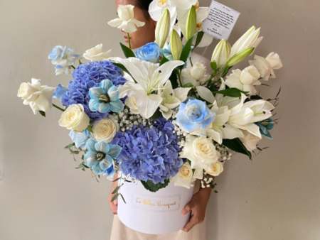 Verena Blue Lily Bloombox For Sale