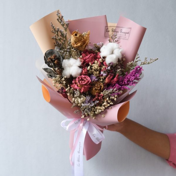 Everlasting Dried Flower Smallie Bouquet 2nd Collection Online Sale