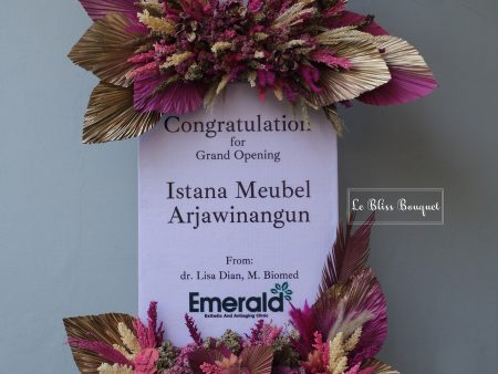 Everlasting Flower Board Premium Bunga Papan Cheap