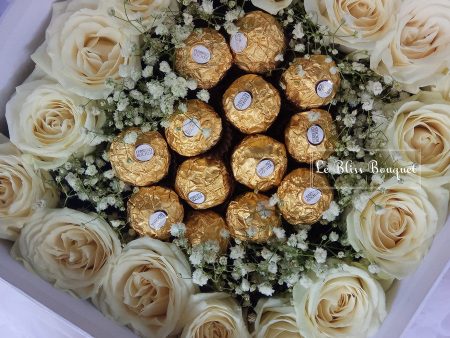 Ferrero Rocher White Rose Gift Box Online now