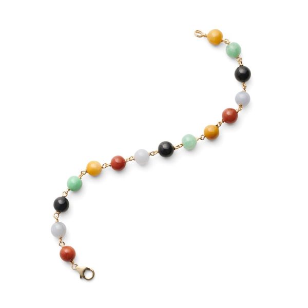 Multicolor Jade Bracelet Online