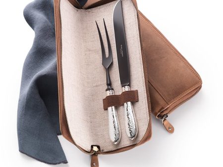 Martelé Carving Set, Black Frozen Online Sale