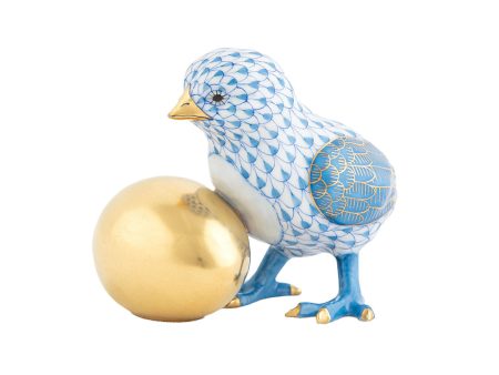 Baby Chick with Egg, Blue Online Sale