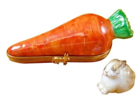 Carrot with Rabbit Limoges Discount