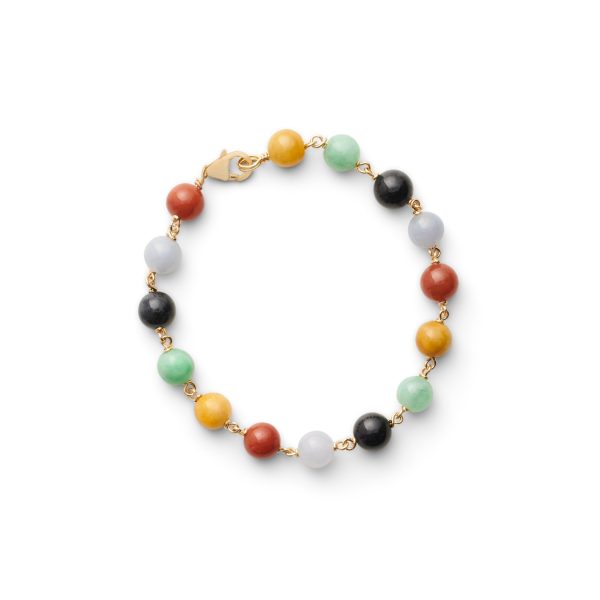 Multicolor Jade Bracelet Online