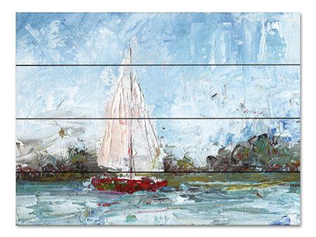 KAM516PAL - Here We Go a Sailing - 16x12 For Cheap