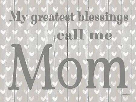 BOY642 - My Greatest Blessings Call Me Mom - 16x12 Sale