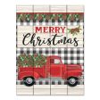 DS2037PAL - Merry Christmas Red Truck - 12x16 Online