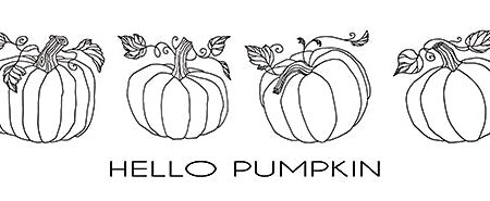 CIN3415 - Hello Pumpkin - 18x6 Online